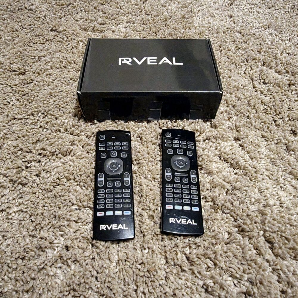Rveal Android Tv Wireless Keyboard Voice Remote controls (No USB dongle)